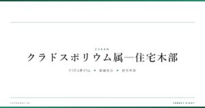 クラドスポリウム属─住宅木部 | 樹木図鑑 - Forest Eight