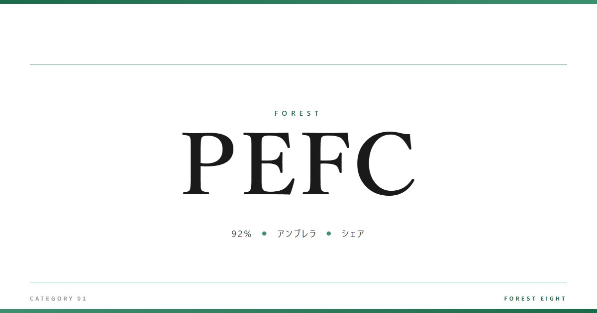 PEFC | 森と所有 - Forest Eight